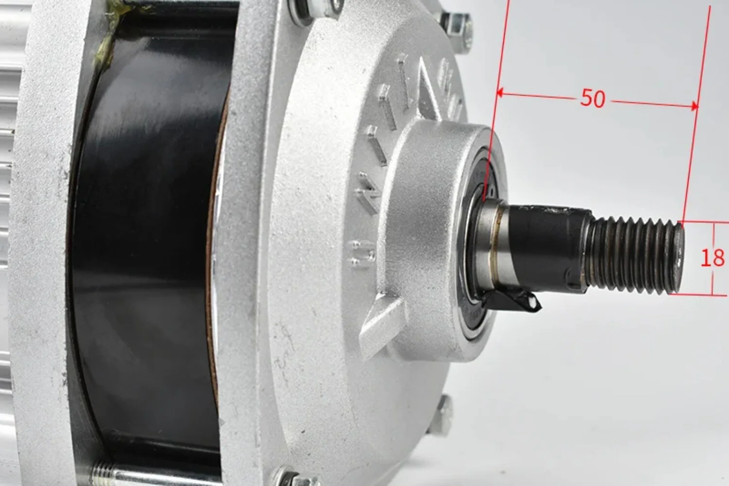 60V/72V Brushless DC Medium Motor for Electric Tricycle Vehicle BM1424ZXF - Image 3
