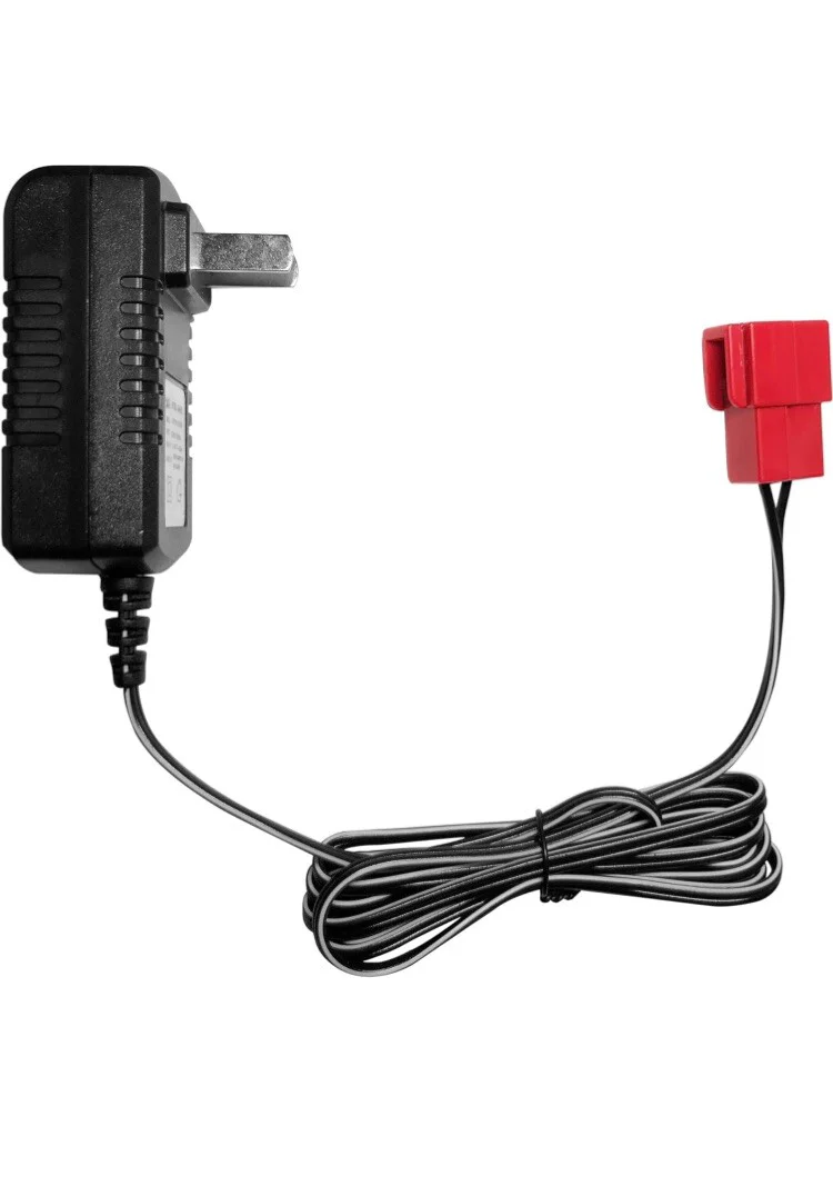 6V 1A Red Square Plug Battery Charger for Kid Trax Toys with Type B Connector Compatible with BMW X6 - Image 7