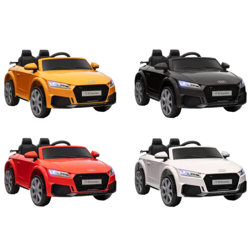 6V Audi TT RS Kid Electric Sports Car with Remote Control Ride-On - Image 2