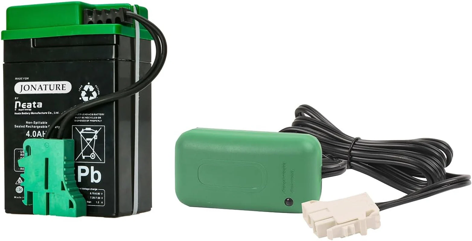 6V Rechargeable Battery and Charger Kit for Peg Perego John Deere Express Ride-On - Image 3