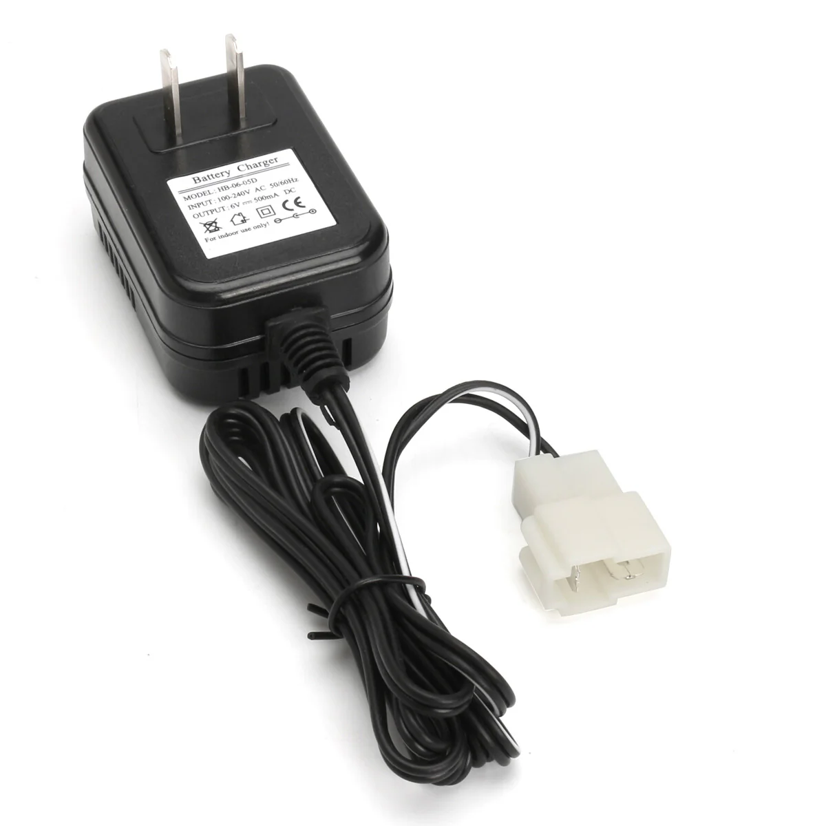 6V DC Battery Charger with Universal Adapter for Electric Ride-On Cars and Toys - Image 4
