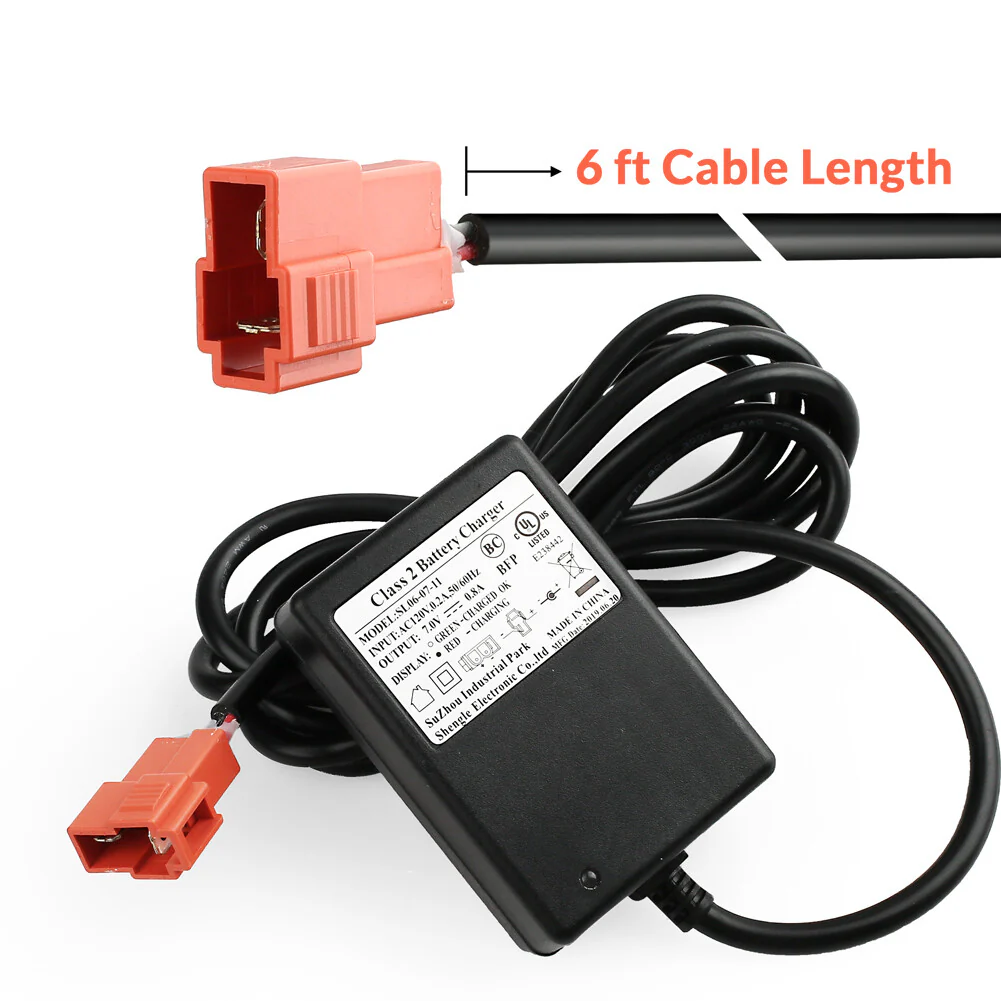 6V AA Battery and Charger for Child Ride-On Porsche 918 Frozen Toddler Car - Image 3