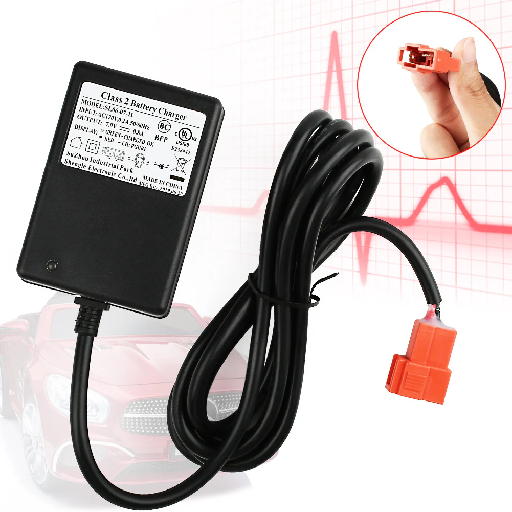 6V Rechargeable Battery and Charger for Kids Ride-On Cars including Trax, Audi R8 Spyder, BMW X6, Avigo Mini ATV - Image 4