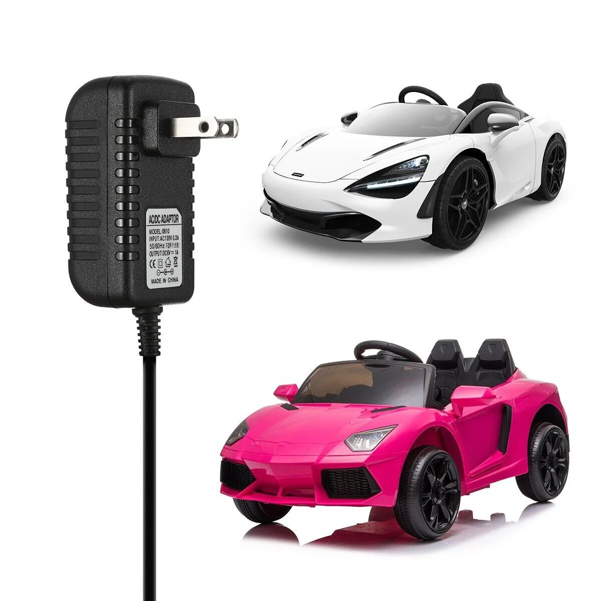 6V AA Battery Charger for Kids Powered Ride-On Car Kid Trax - Image 5