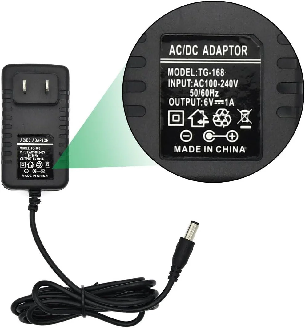 6V Charger for Ride-On Toy Cars and Kidzone, Flybar B - Image 2