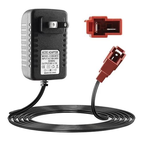 6V Charger for Ride-On Toy Cars, Fits BMX X6 and Kid TRAX GMC - Image 3
