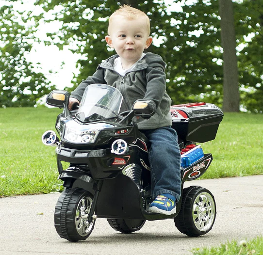 6V Battery Powered Kids' Motorcycle Toy for Boys and Girls - Image 5