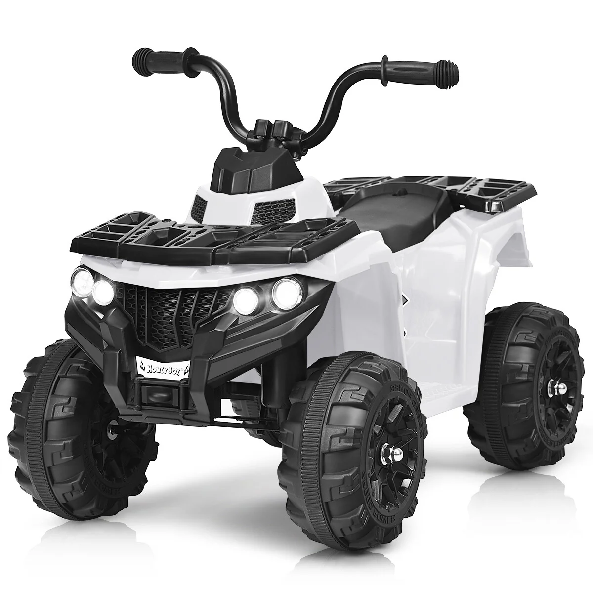 6V Battery Powered Kids Ride-On 4 Wheeler ATV Quad with MP3 and LED Headlight - Image 13