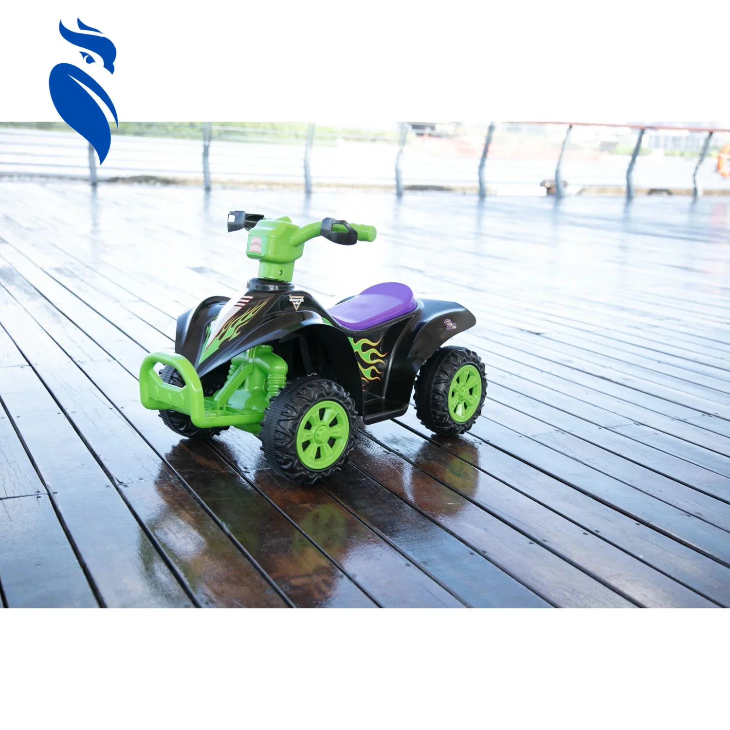 6V Battery-Powered Green Ride-On Toy for Kids Ages 1.5 and Up - Image 5
