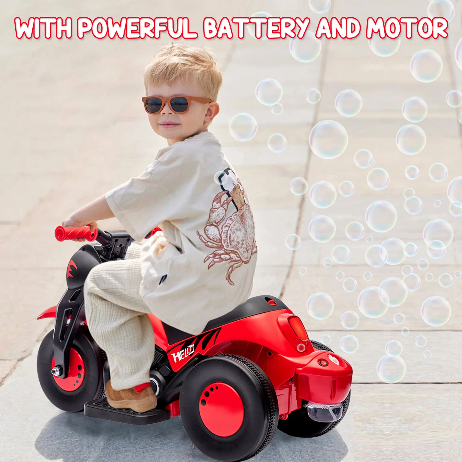 6V Battery Powered Ride On Motorbike Toy for Kids - Perfect for Boys and Girls! - Image 11