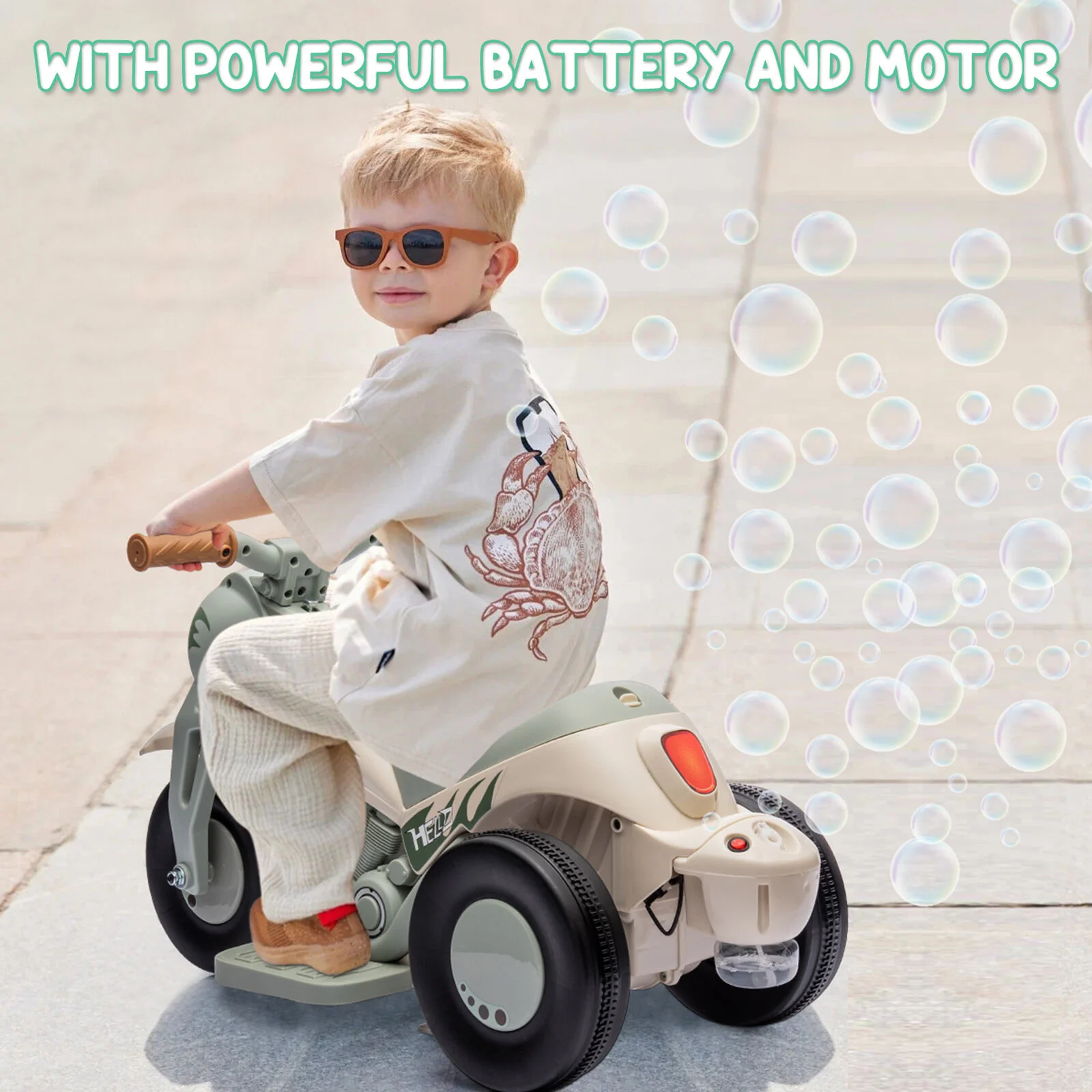 6V Battery Powered Ride On Motorbike Toy for Kids - Perfect for Boys and Girls! - Image 16
