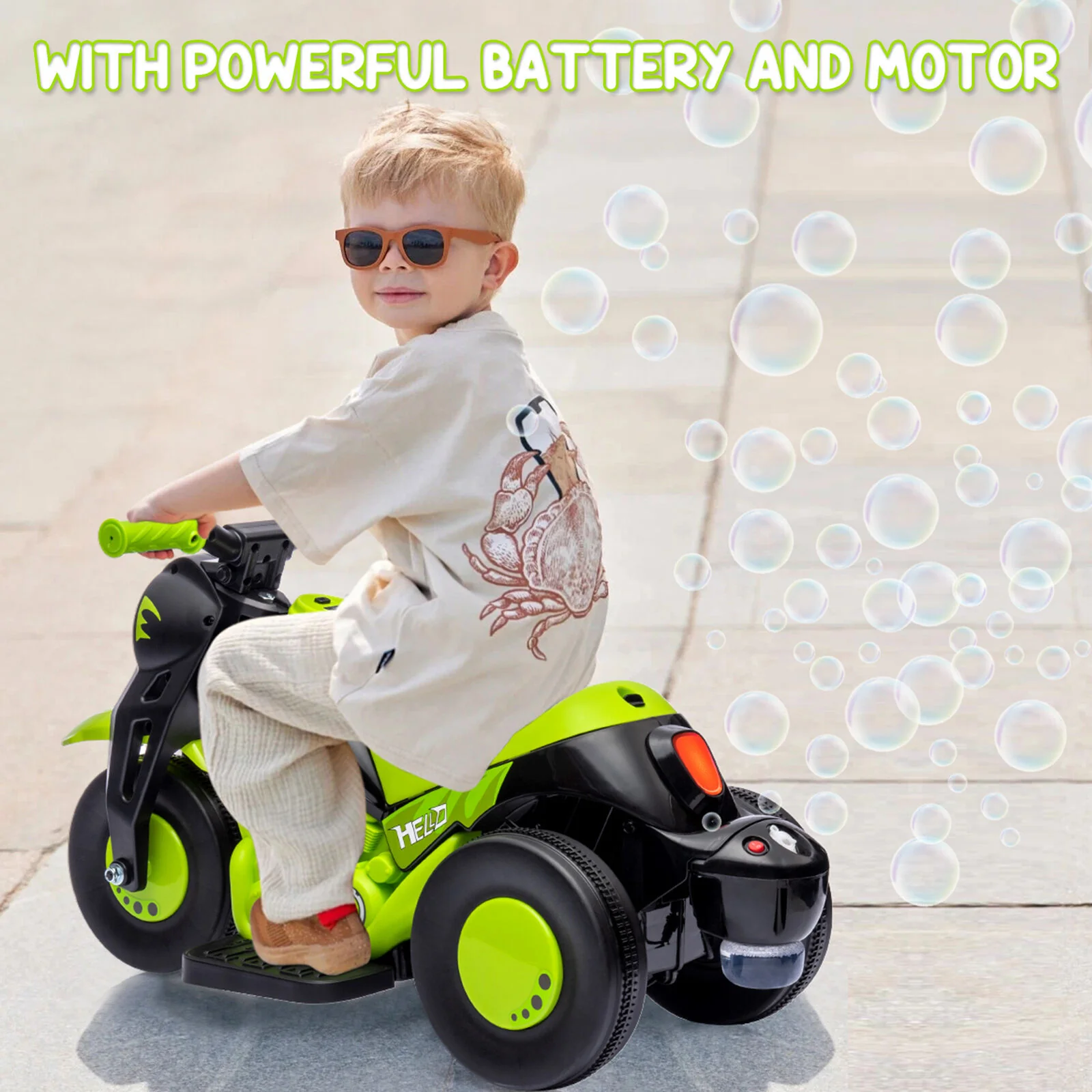 6V Battery Powered Ride On Motorbike Toy for Kids - Perfect for Boys and Girls! - Image 22