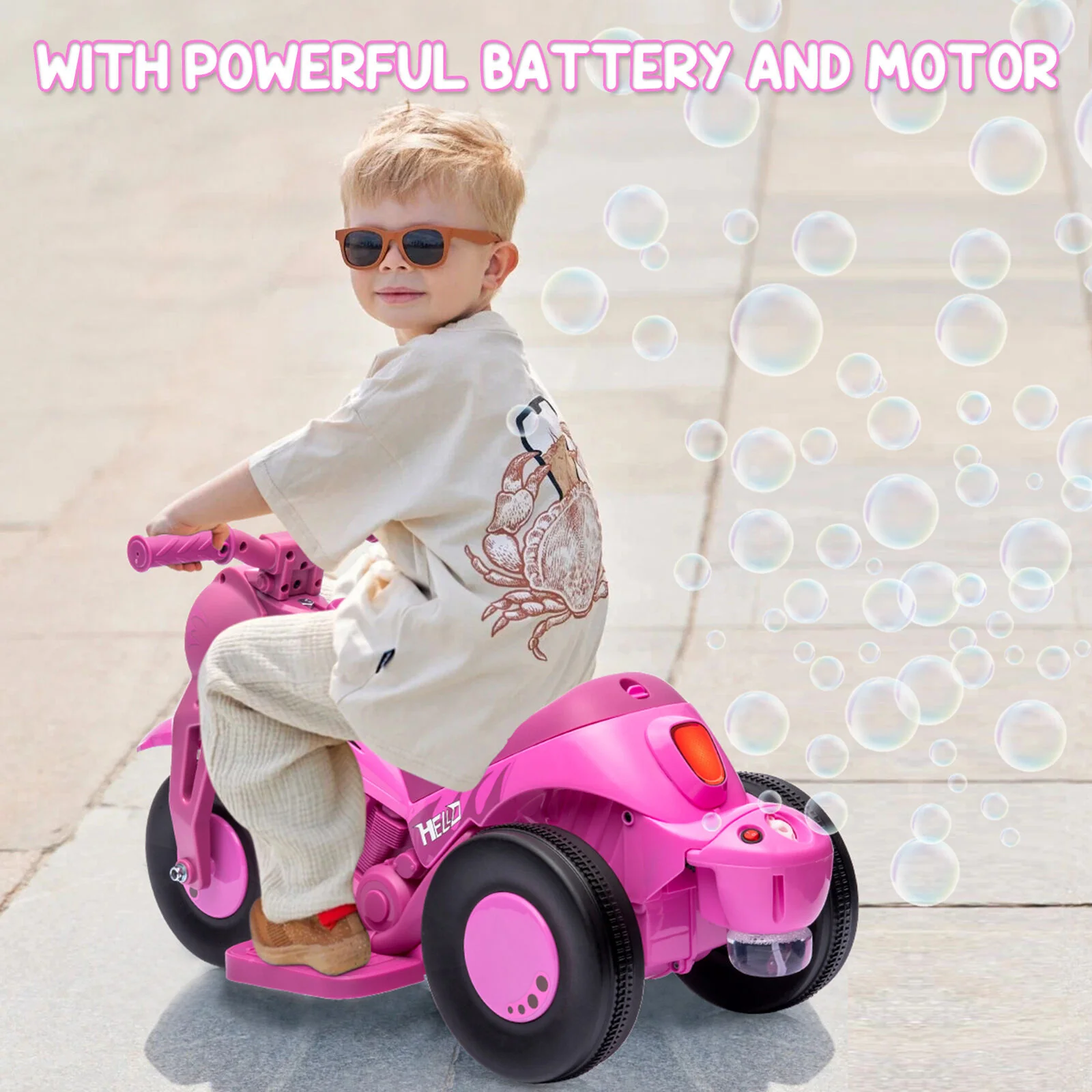 6V Battery Powered Ride On Motorbike Toy for Kids - Perfect for Boys and Girls! - Image 7