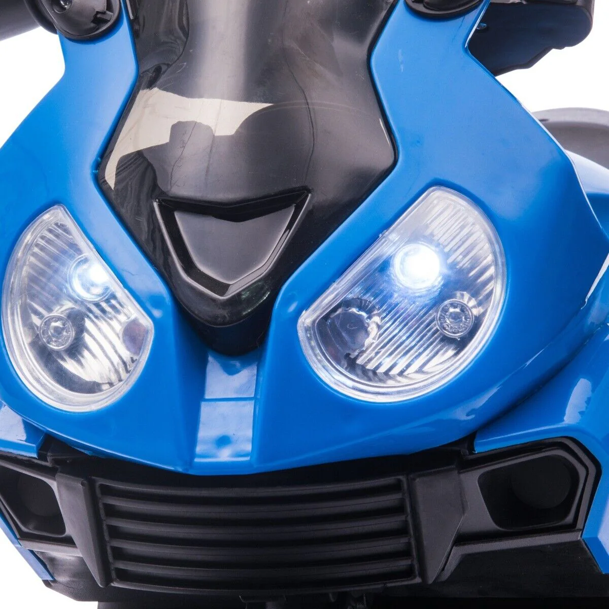 6V Battery Powered Ride-On Motorcycle for Kids with Training Wheels and Headlight - Image 11