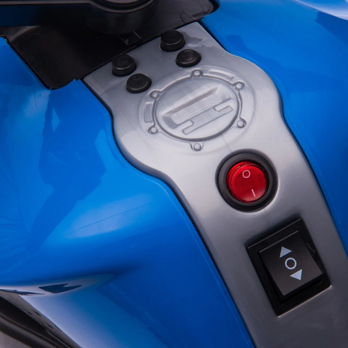 6V Battery Powered Ride-On Motorcycle for Kids with Training Wheels and Headlight - Image 12
