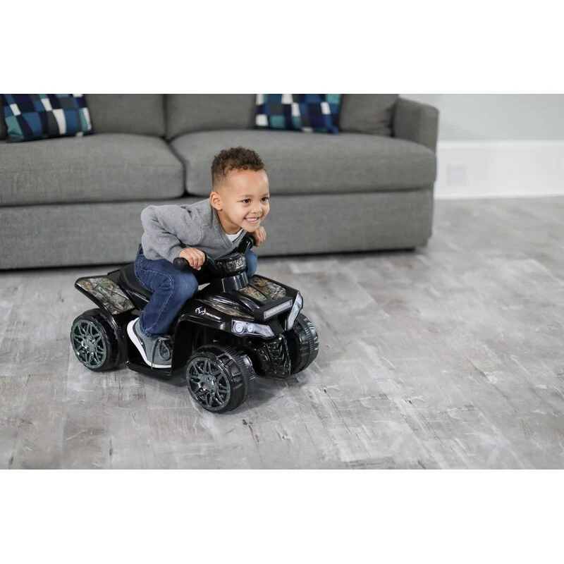 6V Battery-Powered Ride-On Quad for Boys and Girls Ages 18 Months to 3 Years - Image 9