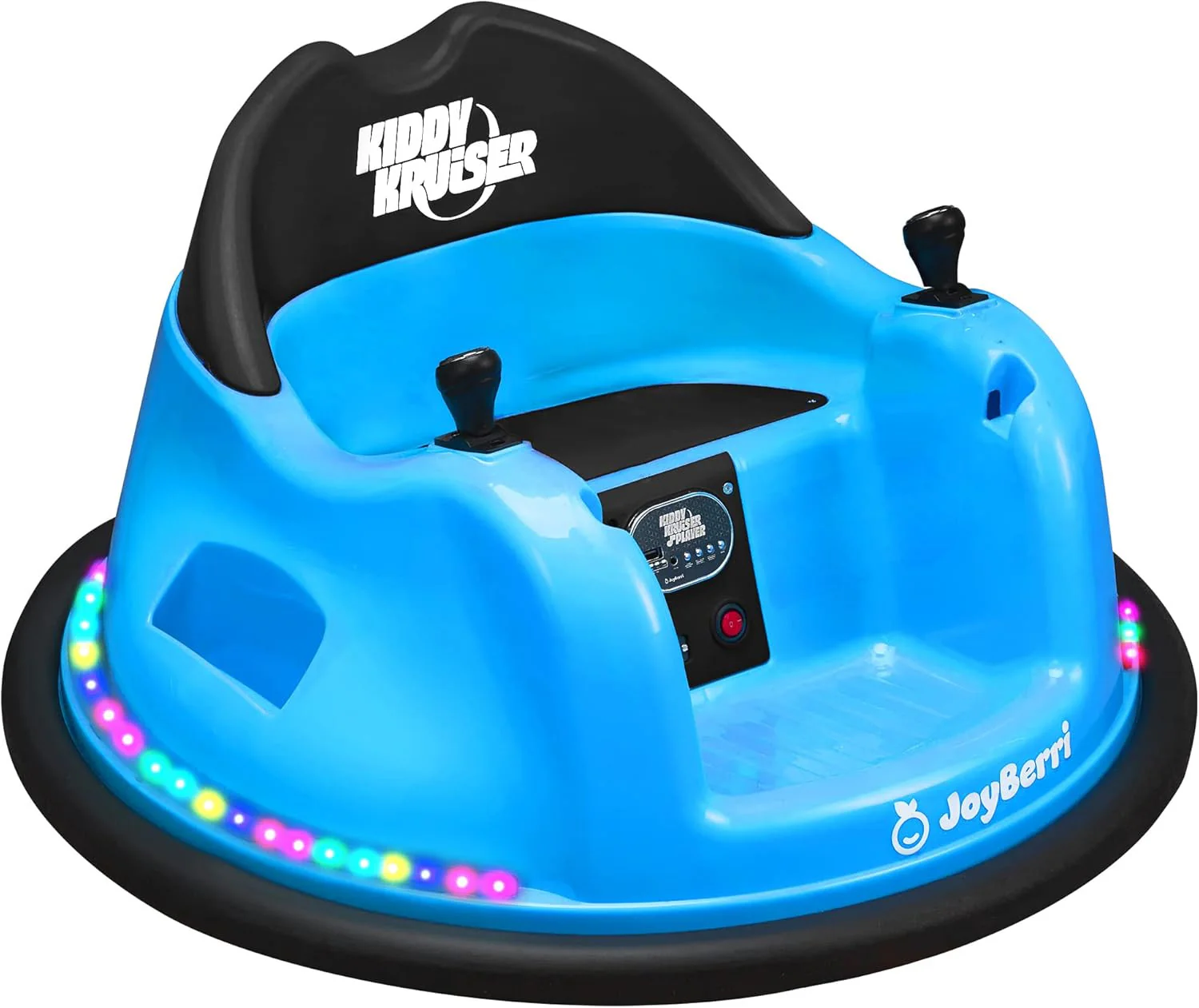 6V Electric Bumper Ride-On Car for Toddlers Ages 1.5-4 with 3 Speed Settings - Image 11