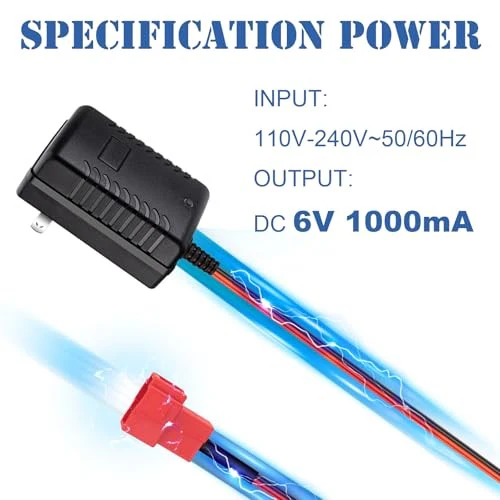 6V Battery Charger for BMX X5 Kids Ride-On Cars - Image 3