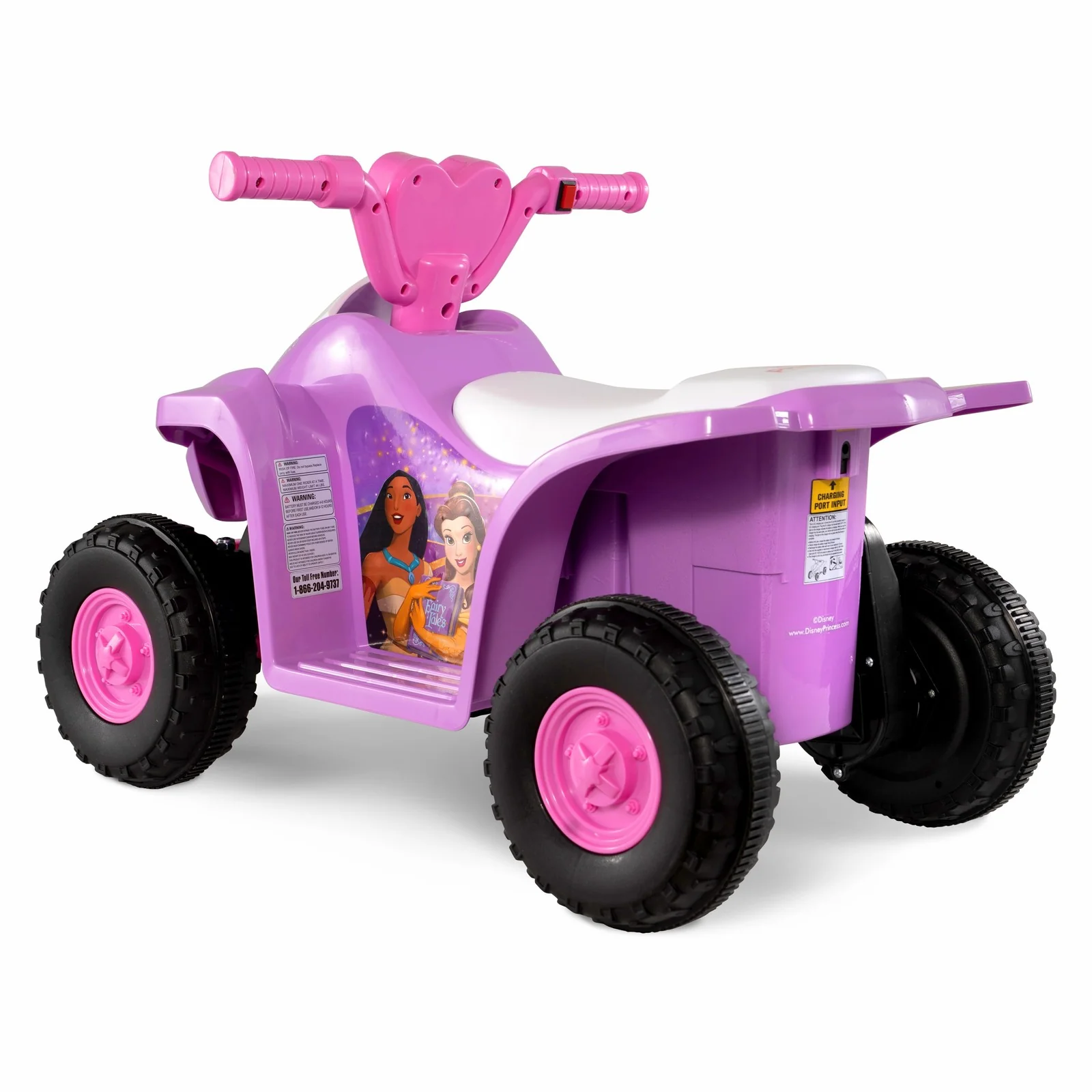 6V Disney Princess Battery-Powered Ride-On ATV by Hyper - Image 3