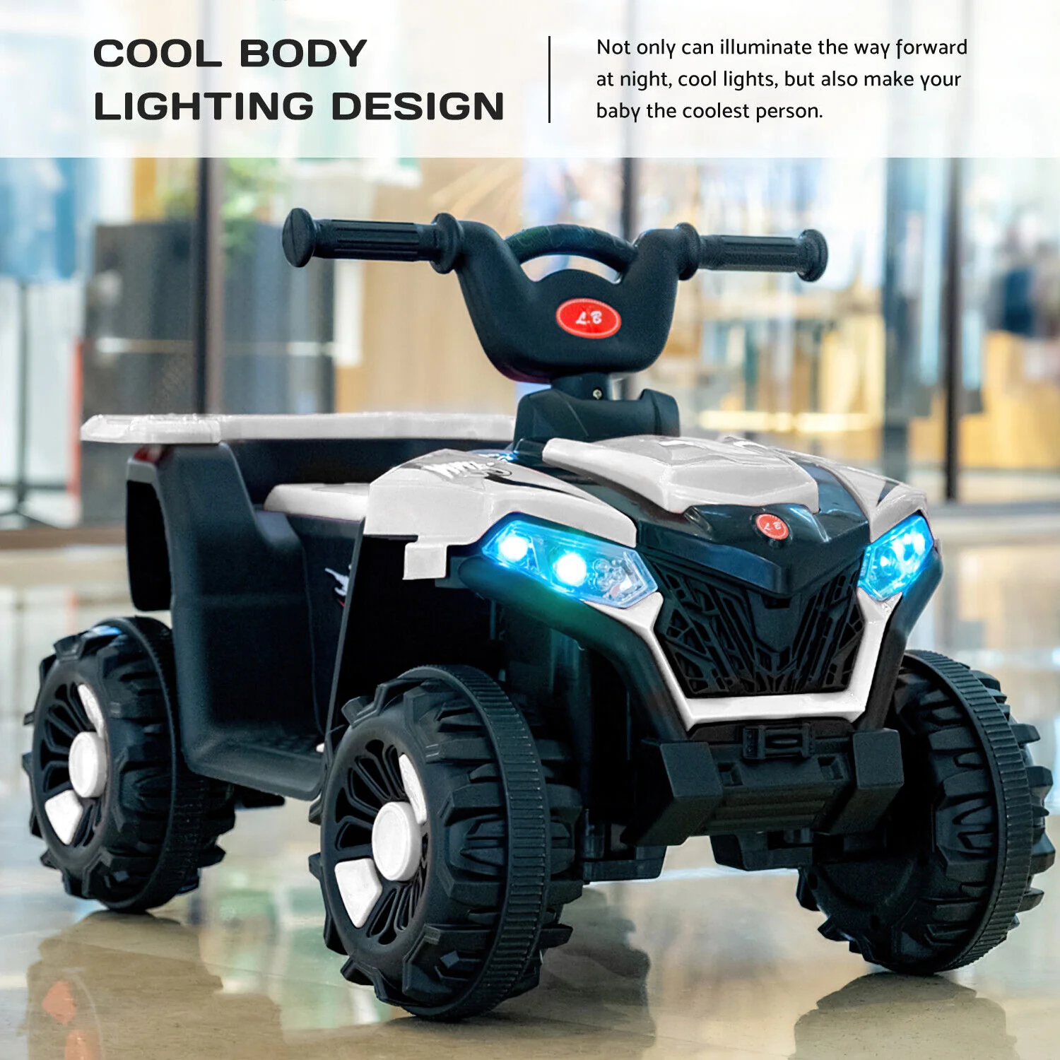 6V Electric ATV Quad Kids Ride-on Car Battery Powered 4-Wheel Motorcycle - Image 18