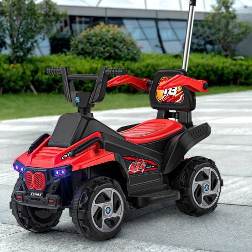 6V Electric ATV Quad Ride-On Toy Car for Kids with LED Headlights & Bluetooth - Image 4