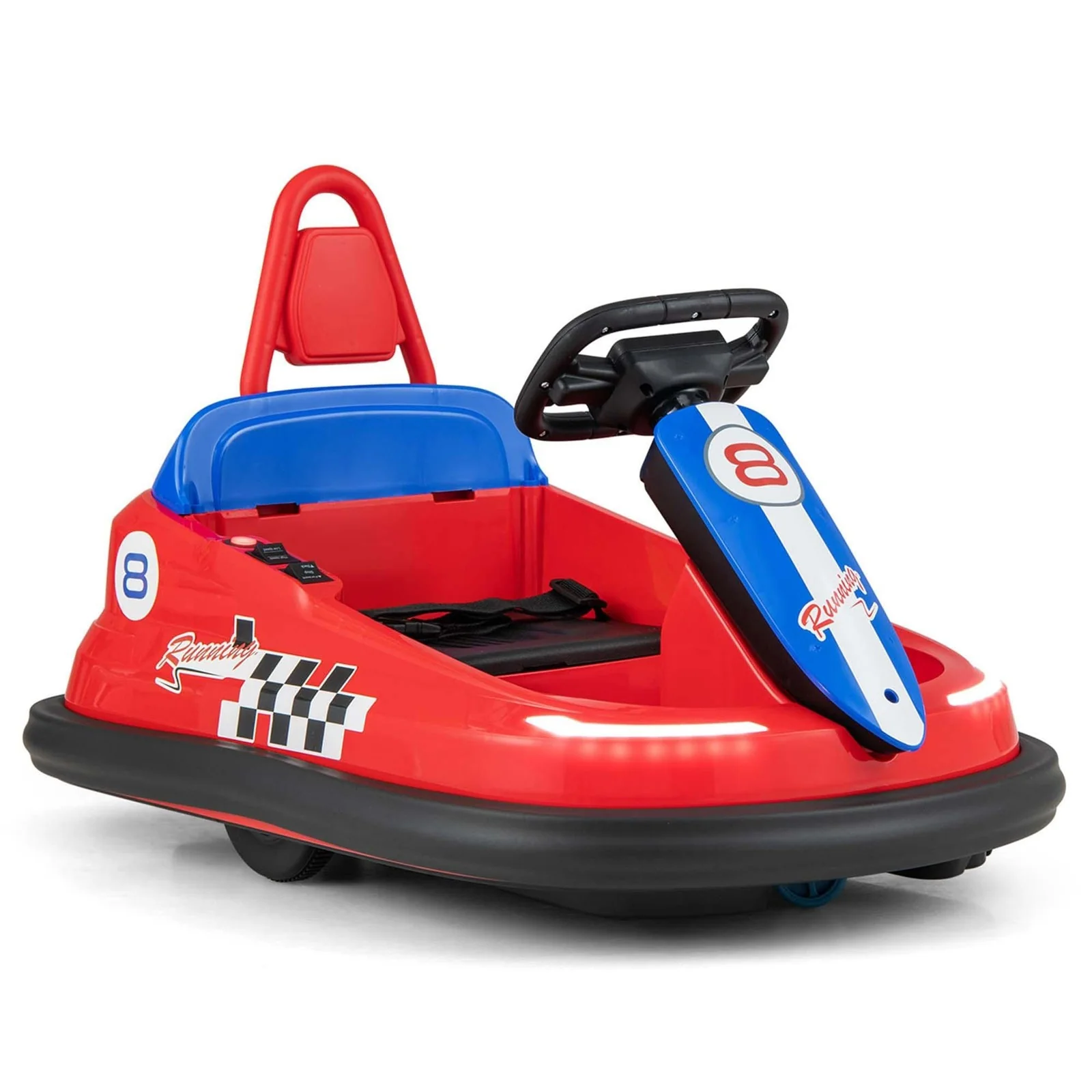 6V Electric Kids Ride-On Bumper Car with Spinning Dual Motors - Image 6