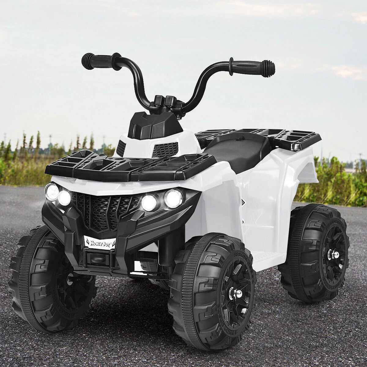 6V Electric Ride-On ATV for Kids - White - Image 2