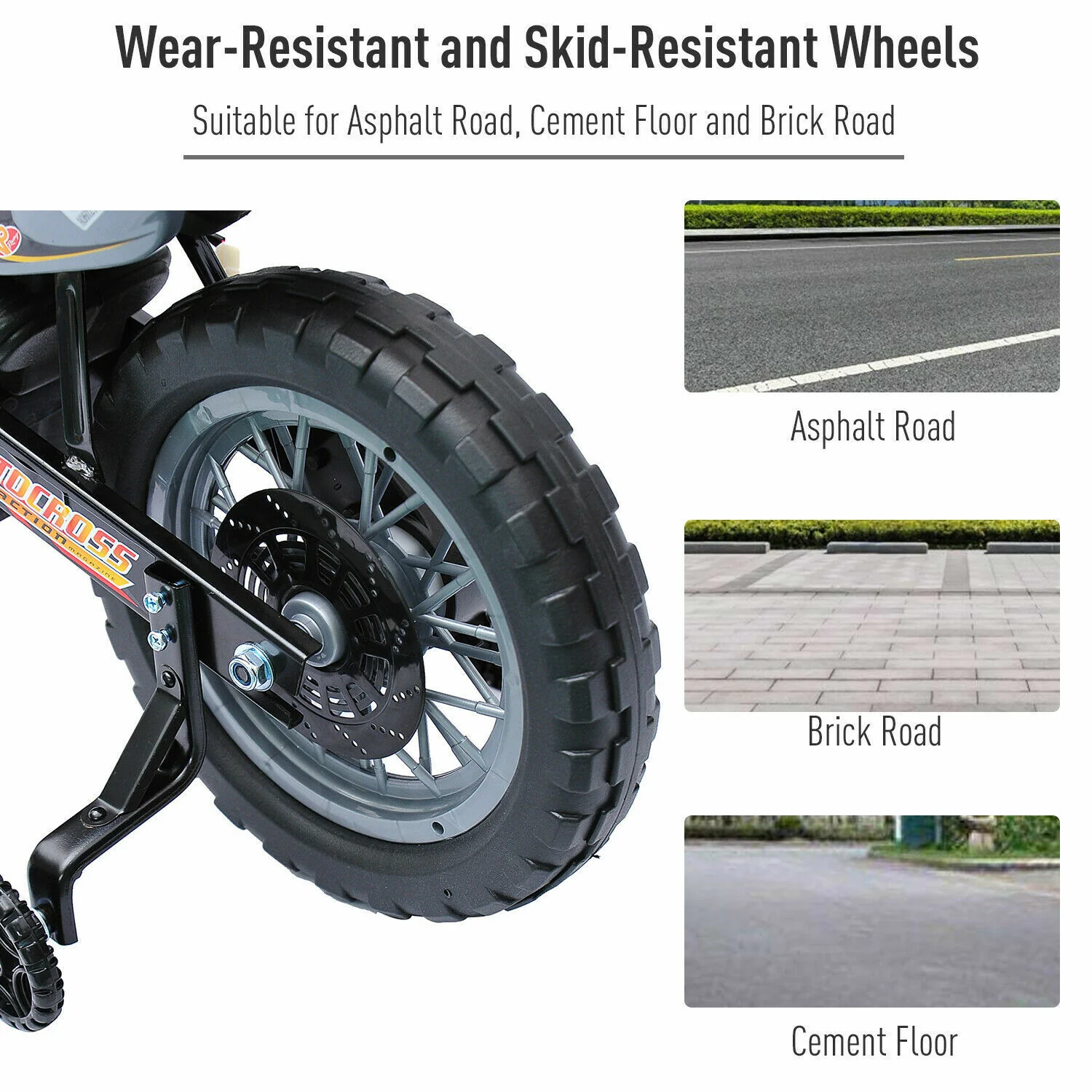 6V Electric Ride-On Dirt Bike for Kids - Outdoor Recreation Motorcycle Toy - Image 8