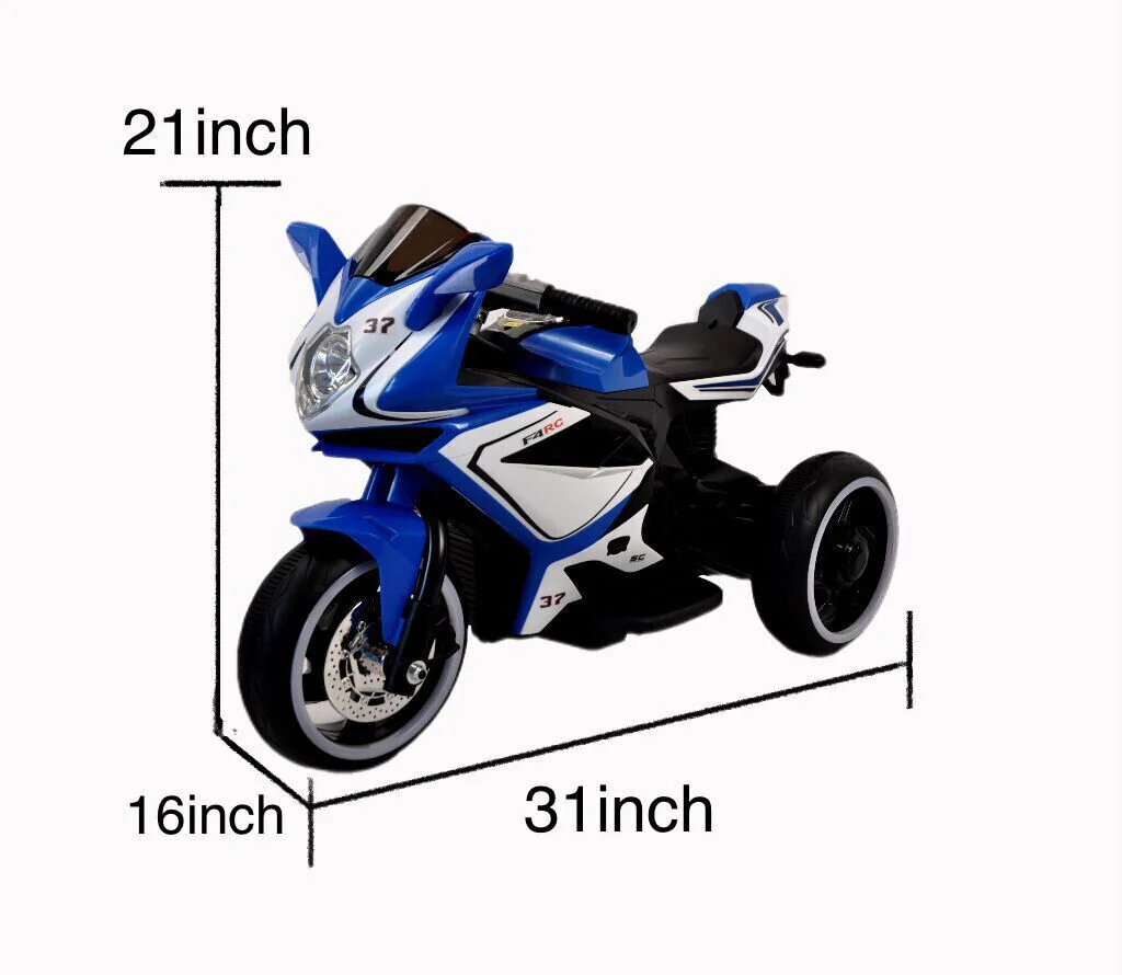 6V Electric Ride-On Motorcycle for Kids Ages 3-6 - Perfect Xmas Gift Toy! - Image 4
