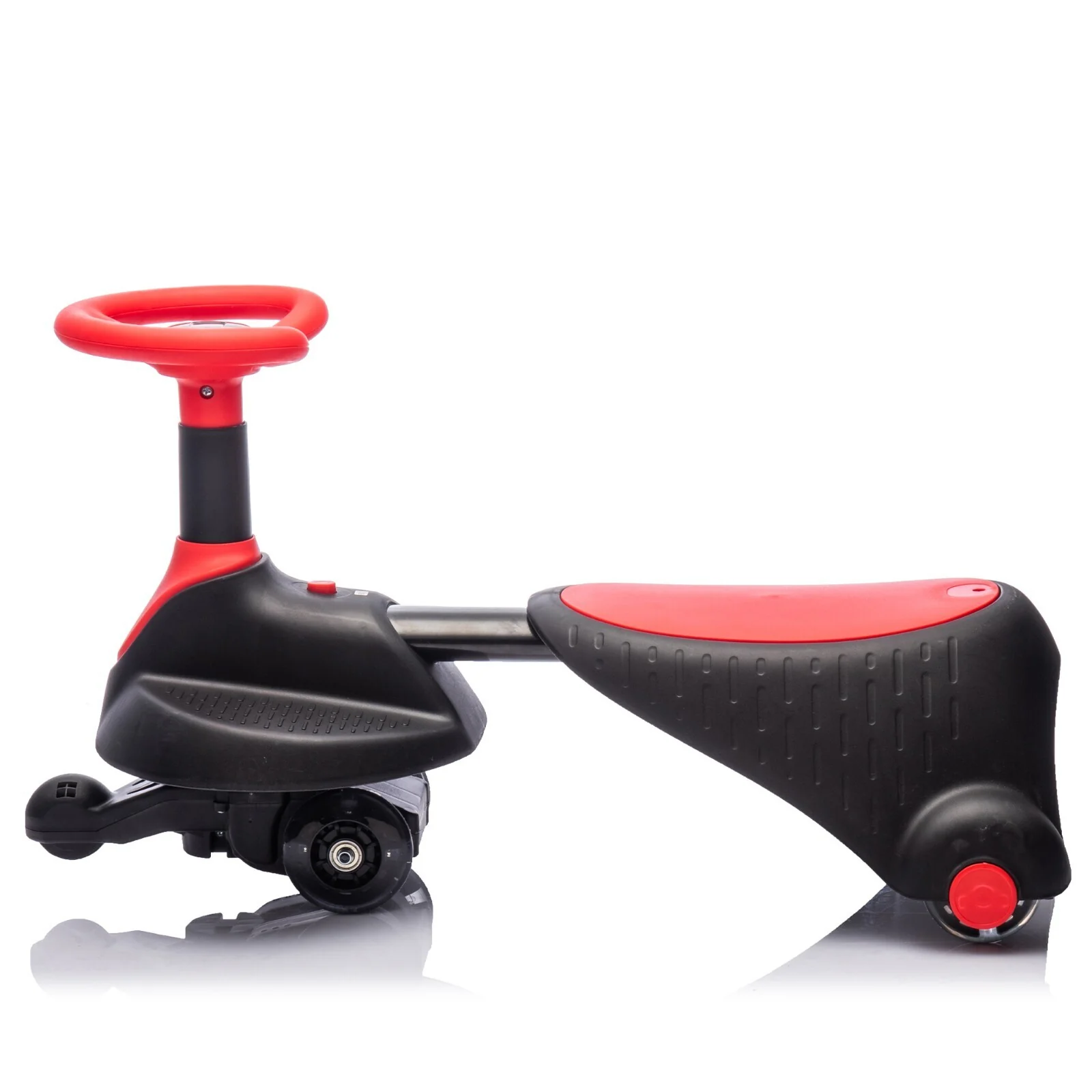 6V Electric Kids Ride-On Wiggle Car with 360 Degree Rotation, Shock Absorption, and Bluetooth Connectivity - Image 4
