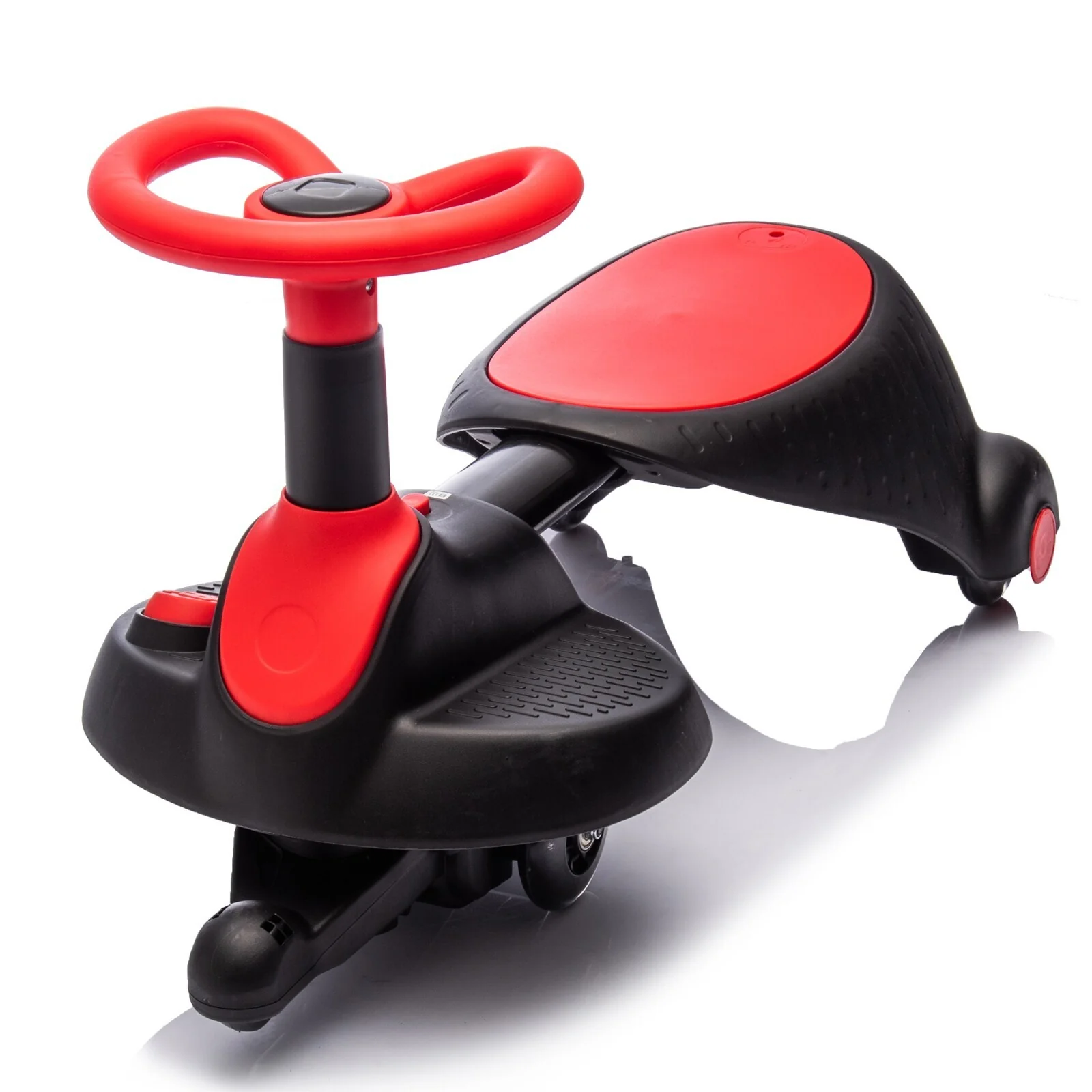 6V Electric Kids Ride-On Wiggle Car with 360 Degree Rotation, Shock Absorption, and Bluetooth Connectivity - Image 9
