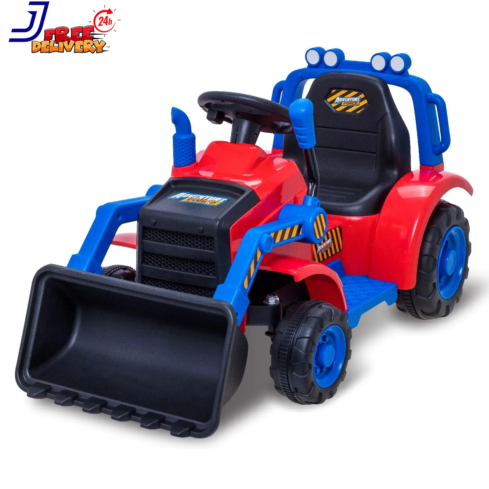 6V Front Loader Ride-On Truck for Boys and Girls Ages 18-30 Months - Image 13