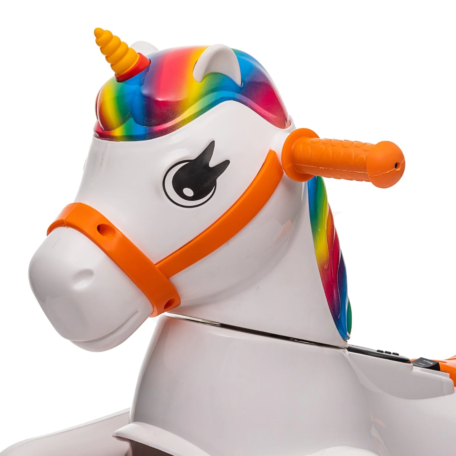 6V Electric Unicorn Ride-On Car with Music and Rocking Horse Feature for Kids - Image 5