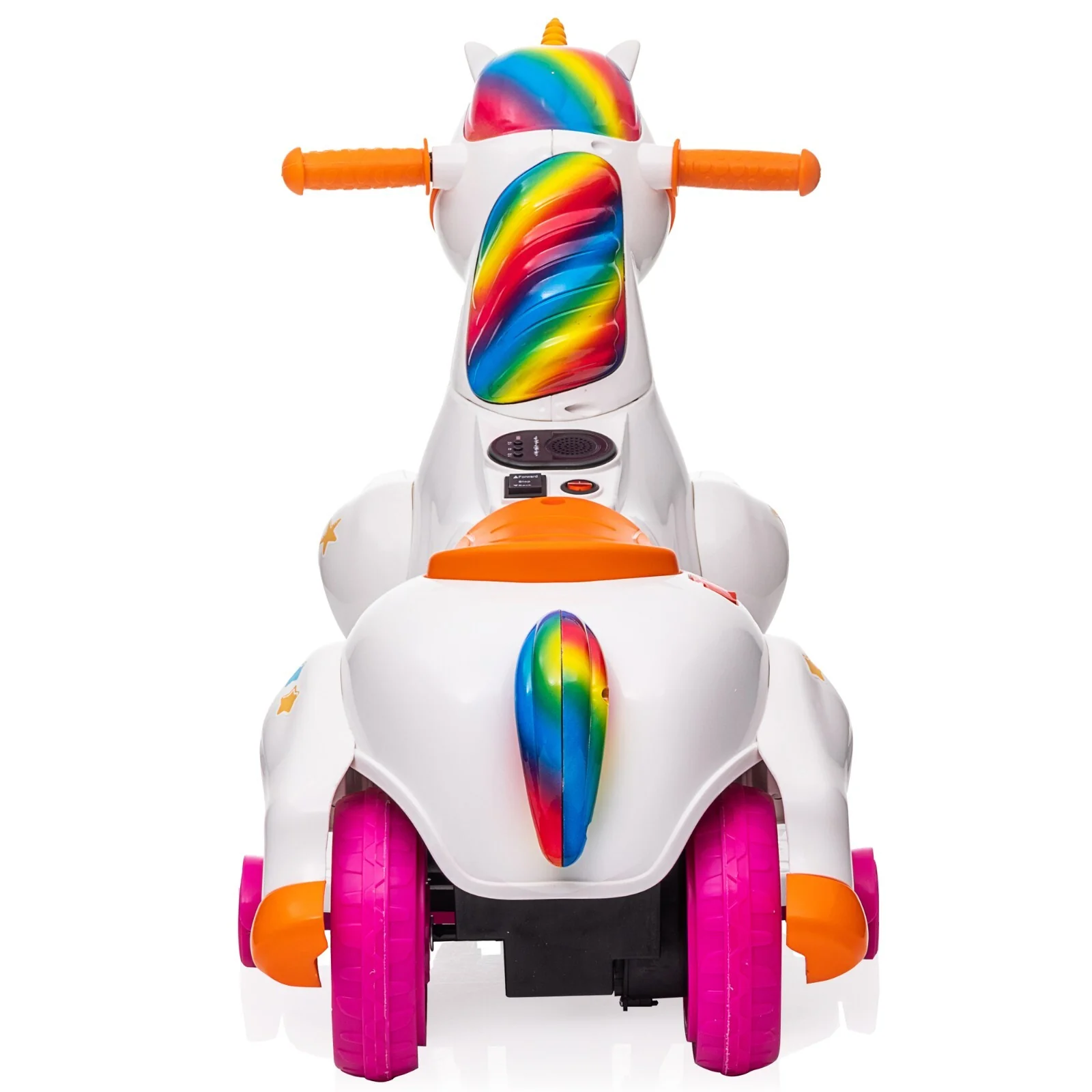 6V Electric Unicorn Ride-On Car with Music and Rocking Horse Feature for Kids - Image 6