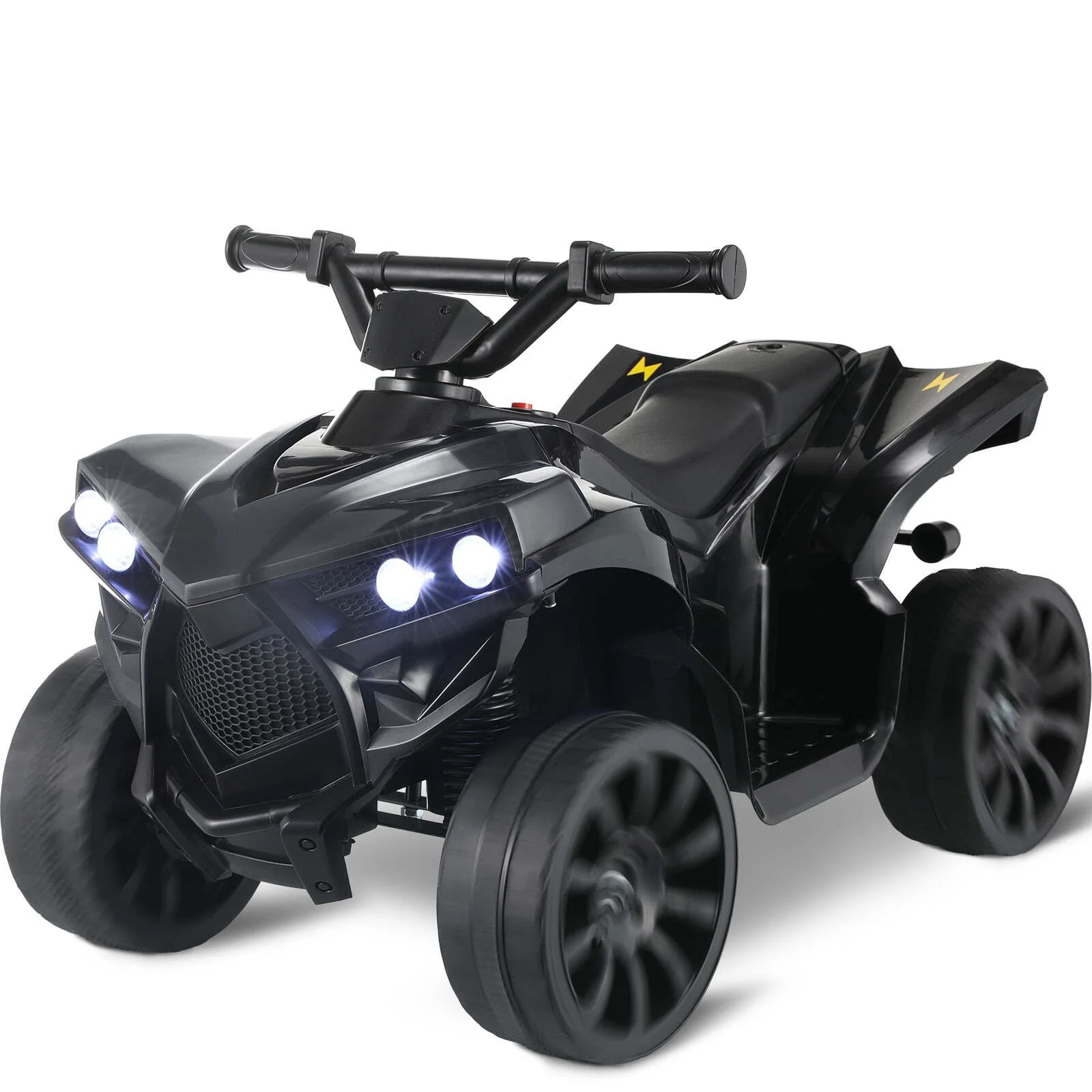 6V Electric Kids ATV Ride-On Toy Car with 4 Wheels, LED Lights, and Music for Ages 2 to 5 - Image 9