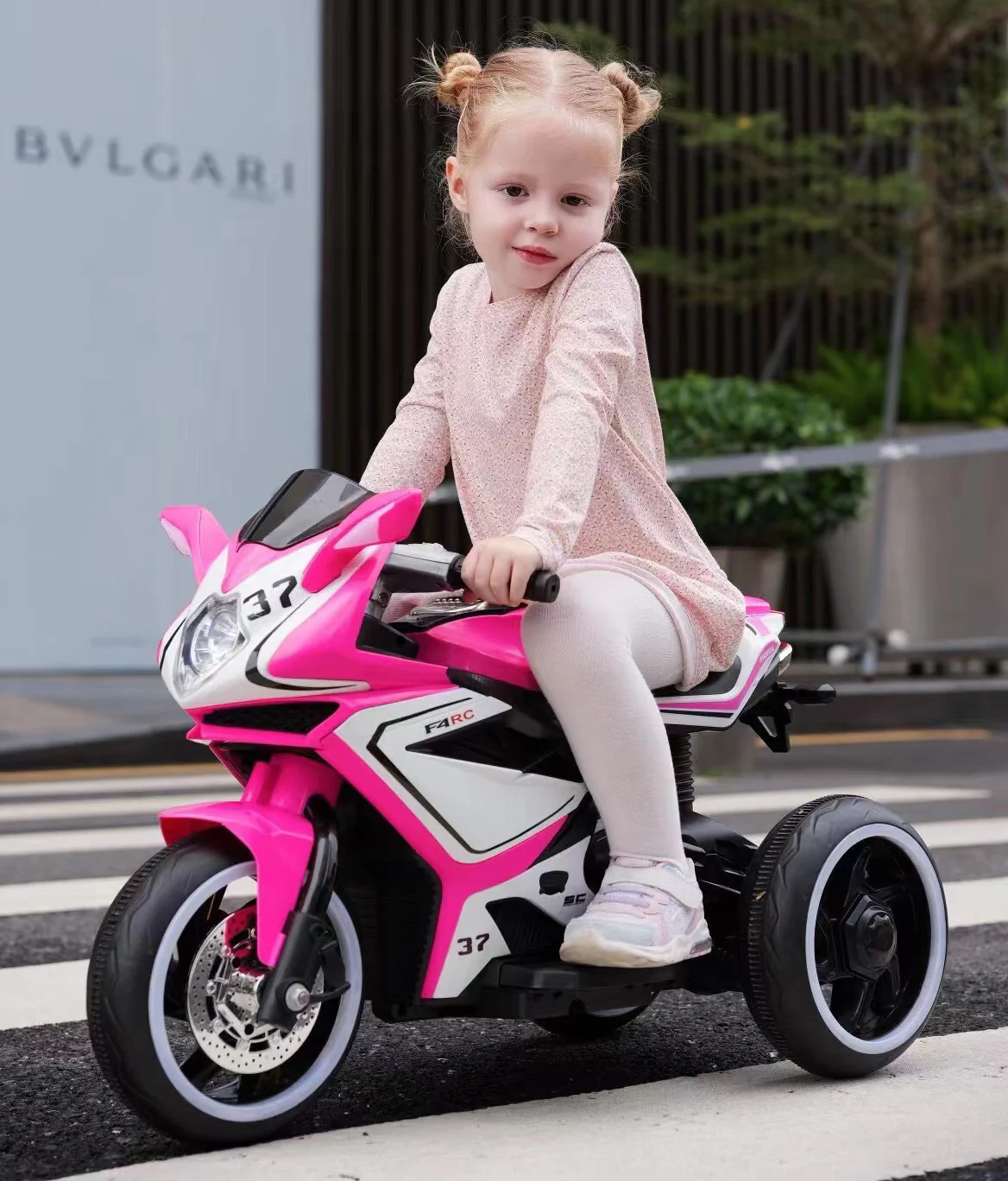 6V Kids Electric Motorcycle Ride-On Toy with Realistic Design - Image 11
