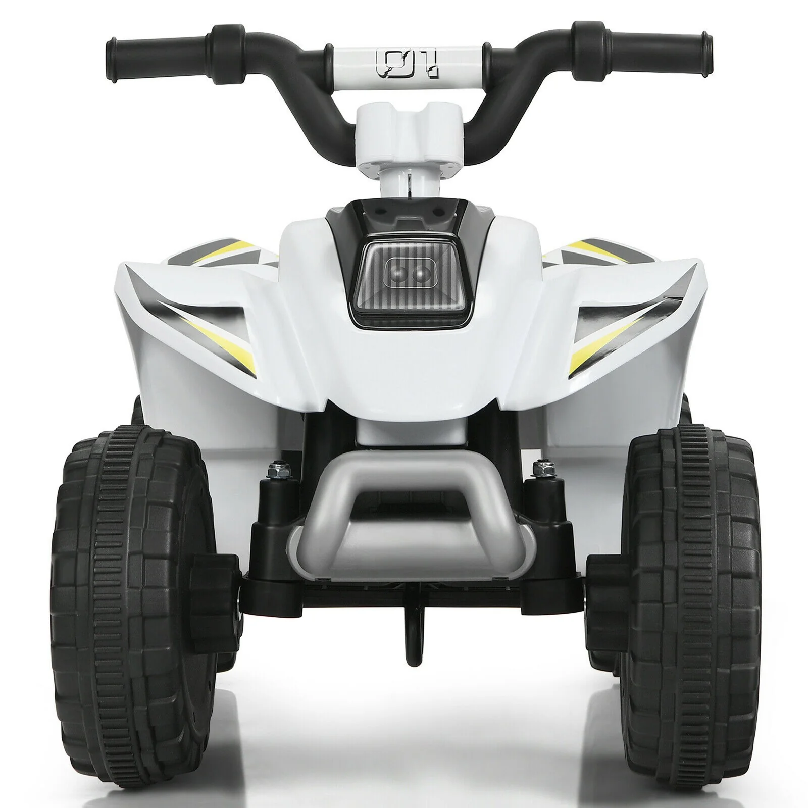 6V Kids Electric 4-Wheel Quad ATV Ride-On Toy with Forward and Reverse and Music for Toddlers - Image 4