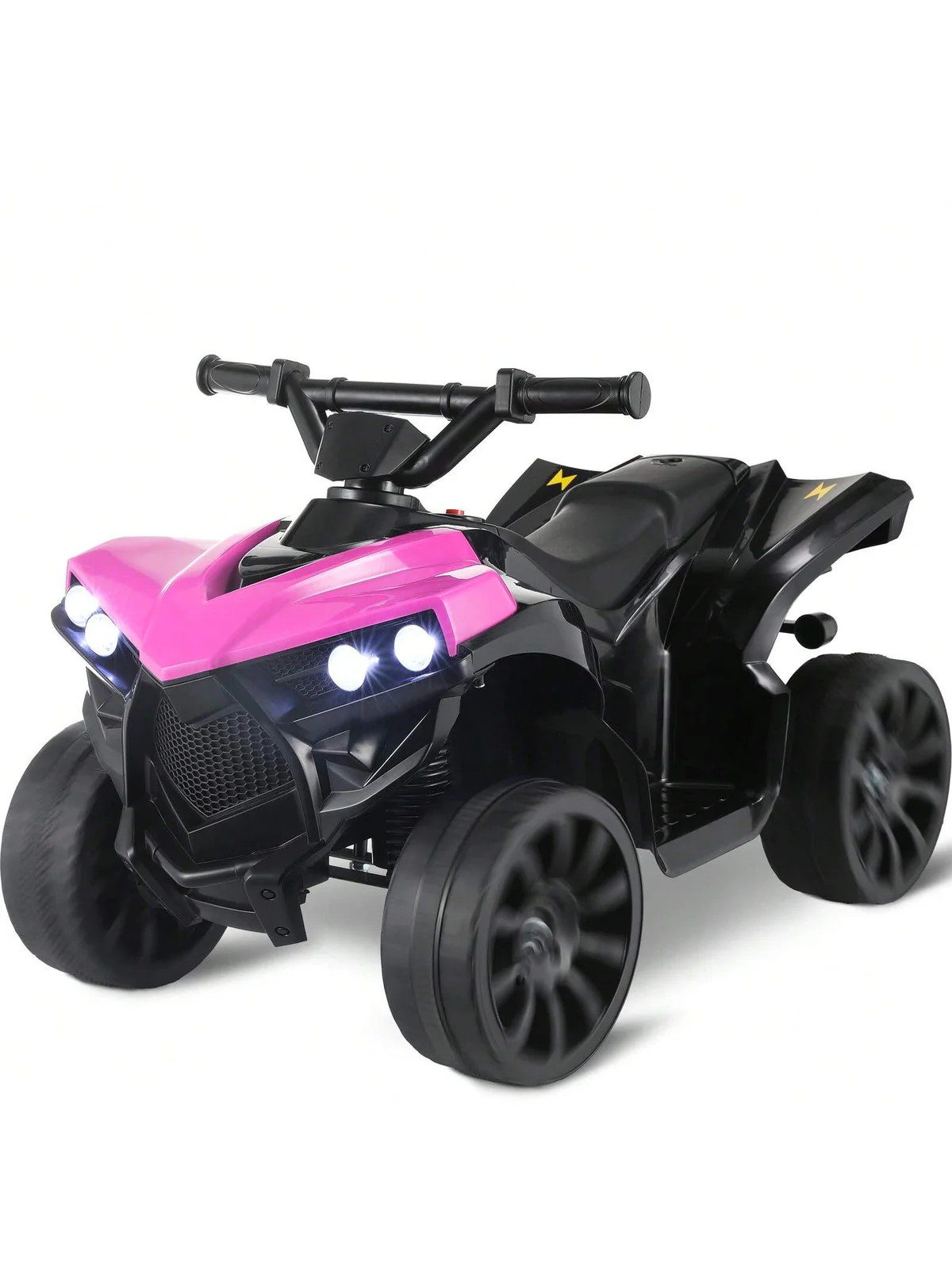 6V Kids Electric Ride-On ATV Quad Toy Car with Music, Headlights, and Pedal 4-Wheeler - Image 13