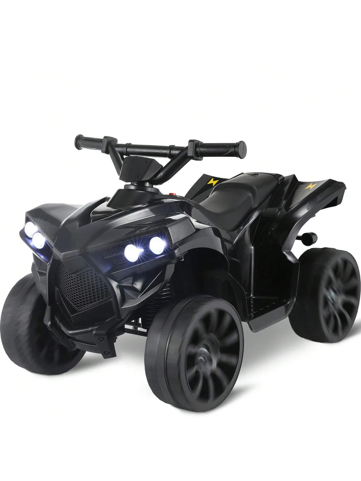 6V Kids Electric Ride-On ATV Quad Toy Car with Music, Headlights, and Pedal 4-Wheeler - Image 8