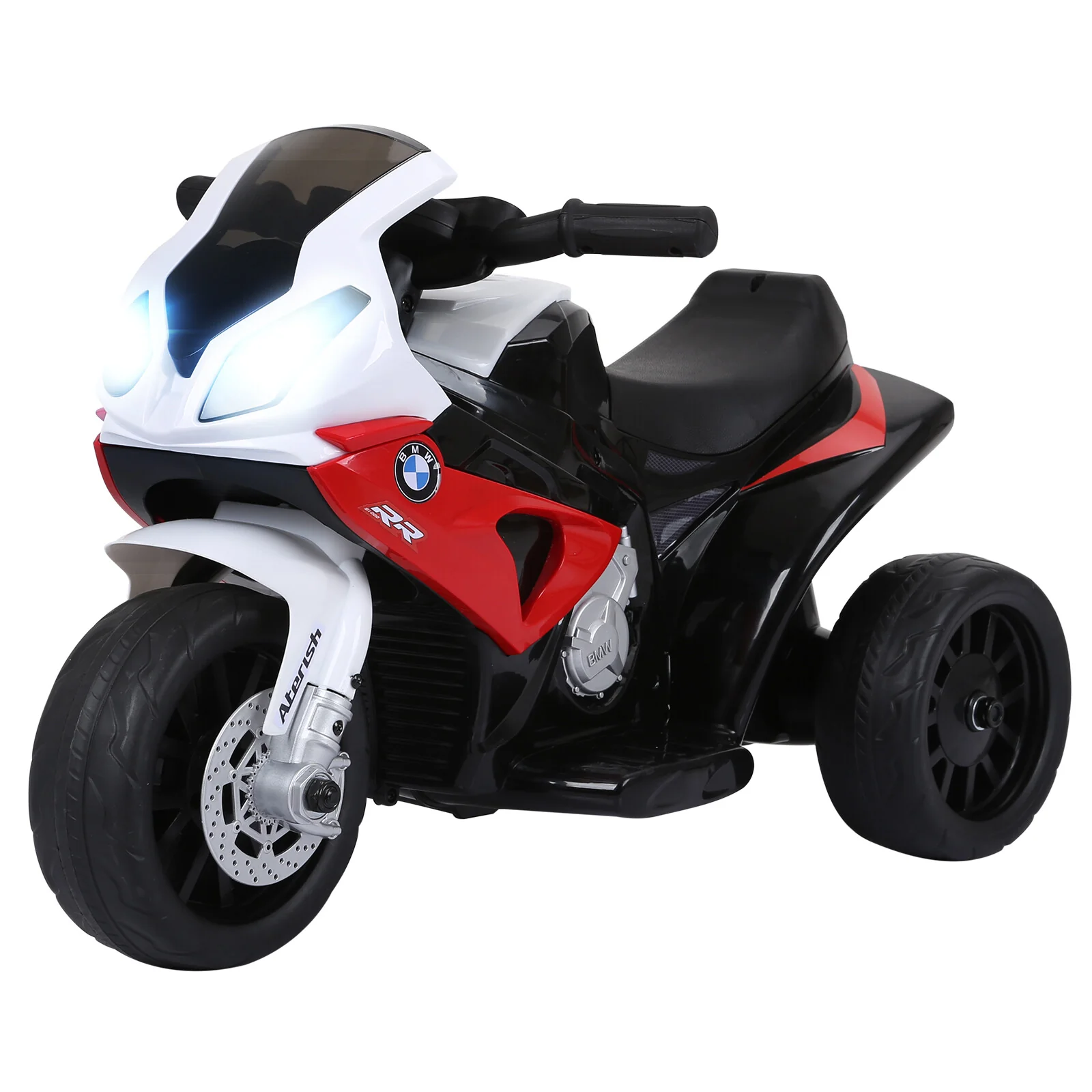6V Licensed Toddler Motorcycle with Headlight, Music, and 3 Wheels