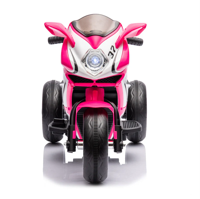 6V Red Kids Ride-On Motorcycle Toy with Training Wheels 1.8-3.2mph for Ages 3-4 - Image 17