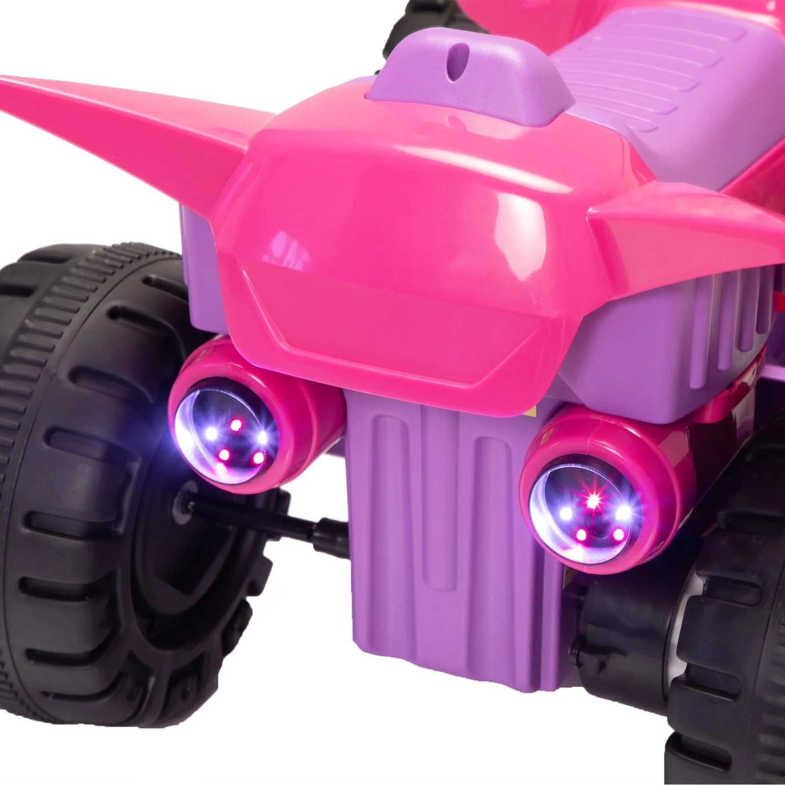 6V Battery-Powered Electric Ride-On ATV for Toddlers with 4 Wheels and Music Features - Image 6