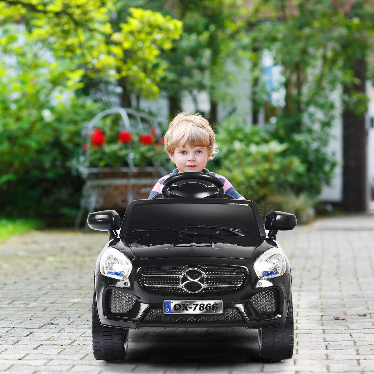 6V Battery-Powered Kids Ride-On Car with RC Remote, LED Lights, and MP3 Music - Image 15