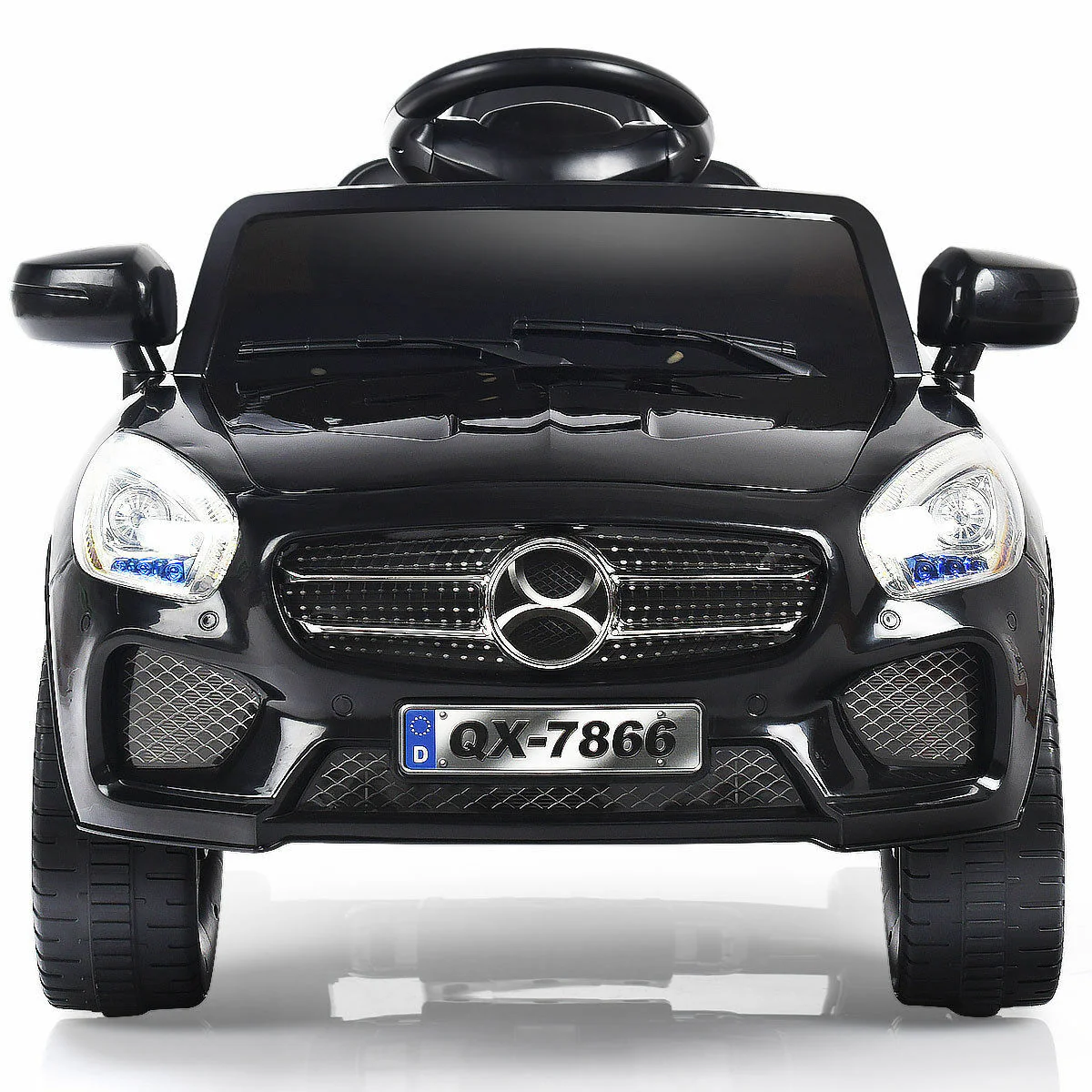 6V Battery-Powered Kids Ride-On Car with RC Remote, LED Lights, and MP3 Music - Image 21