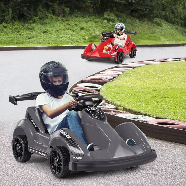 6V Kids Ride On Go Cart with Remote Control and Safety Belt - Perfect Children's Vehicle Toy Gift - Image 5