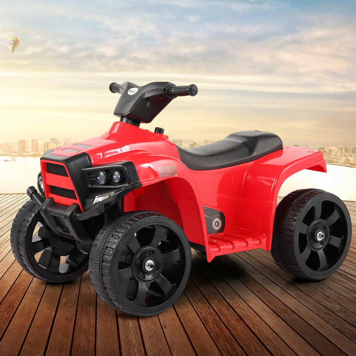 6V Kids Mini 4-Wheel Electric Ride-On Quad ATV Toy Car - Image 13