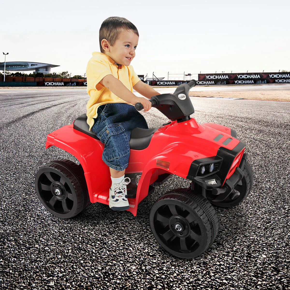 6V Kids Mini 4-Wheel Electric Ride-On Quad ATV Toy Car - Image 7