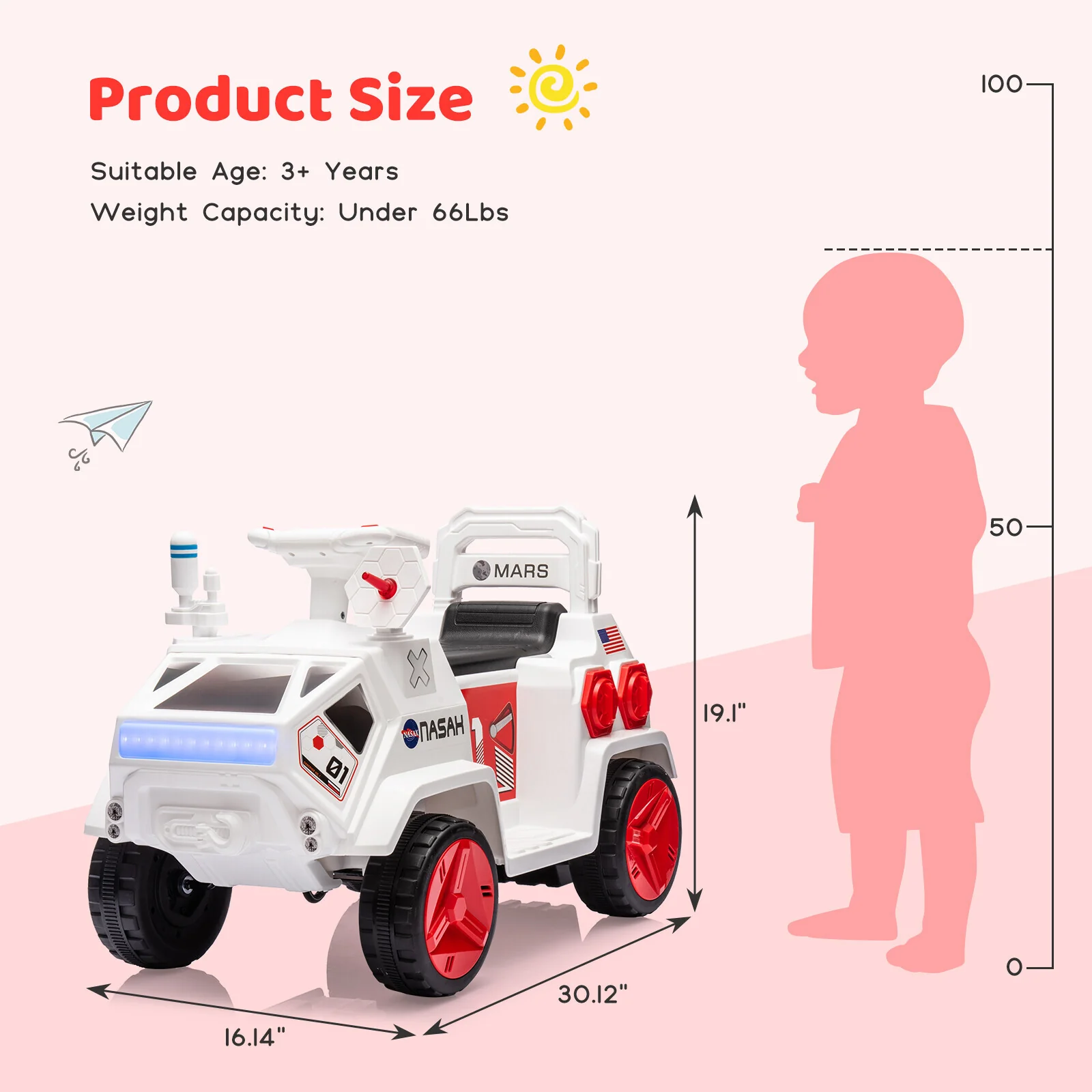 6V Electric Ride-On Car for Kids with MP3 Player and LED Lights - Image 4