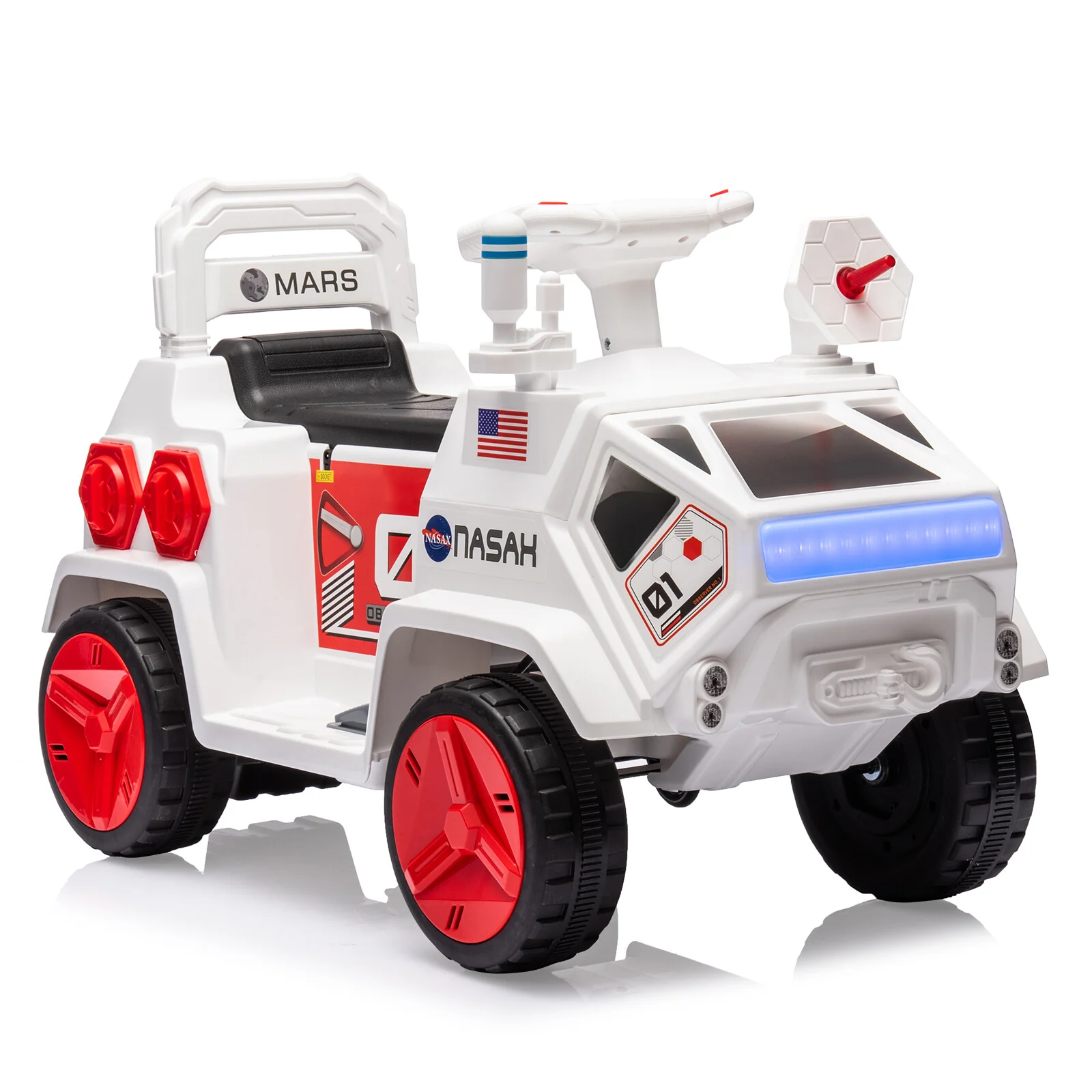 6V Electric Ride-On Car for Kids with MP3 Player and LED Lights - Image 9