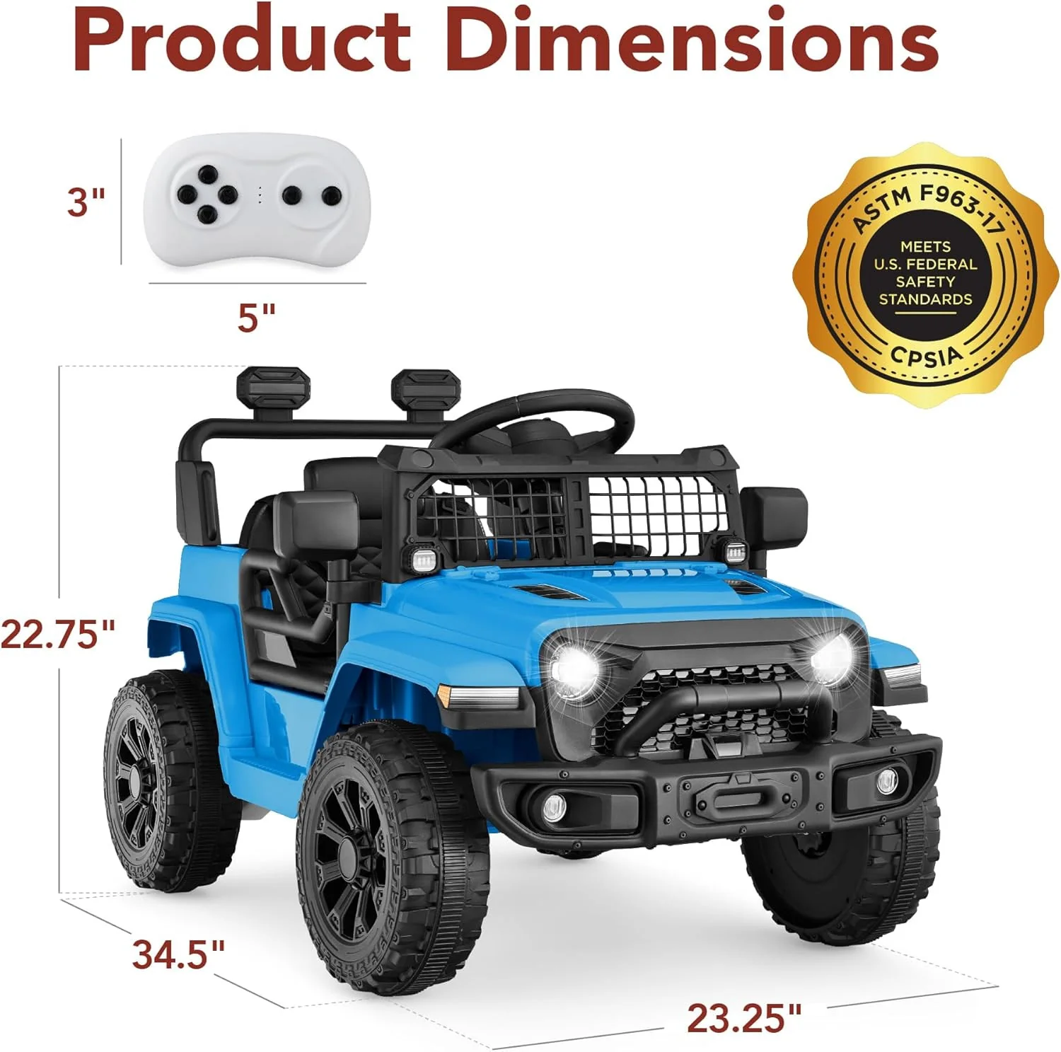 6V Kids Electric Ride-On Mini Truck with Parent Remote Control and 4 Wheels - Image 7